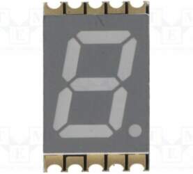 LITEON Display: LED; 7-segment; 10mm; 0