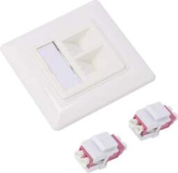 LOGILINK Connector: fiber optic; socket,coupler