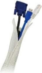LOGILINK - Flexible cable organizer  gray