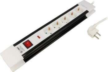 LOGILINK Plug socket strip: protective; Sockets: