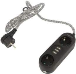 LOGILINK Plug socket strip: supply; Sockets: