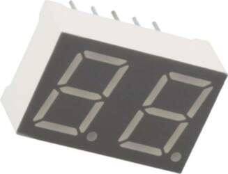 LUCKY LIGHT Display: LED; 7-segment; 10mm