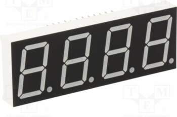 LUCKY LIGHT Display: LED; 7-segment; 20