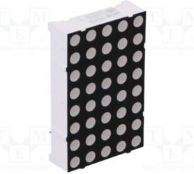 LUCKY LIGHT Display: LED; matrix; 5x8