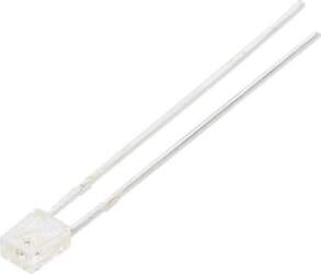 LUCKY LIGHT LED; orange; rectangular; 3