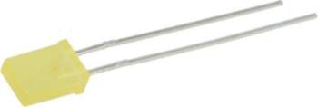 LUCKY LIGHT LED; yellow; rectangular; 5x2mm