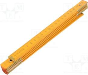 MEGA Folding ruler; L: 1m; measure