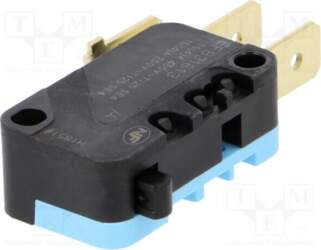 Microswitch SNAP ACTION; 16A/250VAC; without lever