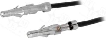 MOLEX Cable with crimped terminals; black