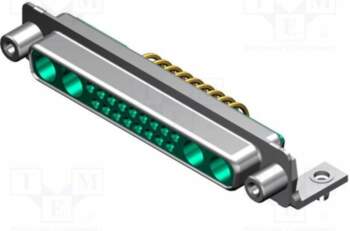 MOLEX Connector: D-Sub; PIN: 17; socket