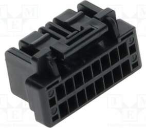 MOLEX Connector: wire-board; plug; crimped; Locking: