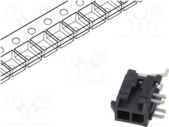 MOLEX Connector: wire-board; socket; male; PIN: