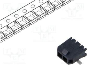 MOLEX Connector: wire-board; socket; male; PIN: