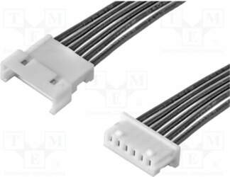 MOLEX Socket; PIN: 6; compression; for