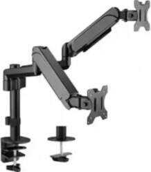 Monitora stiprinājums Gembird Adjustable Desk 2-display