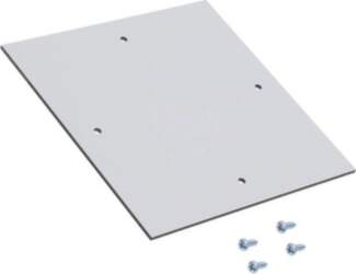 Mounting plate; plastic; PK; light grey
