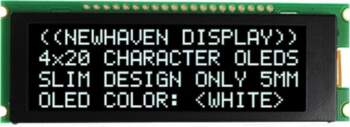NEWHAVEN DISPLAY INTERNATIONAL Display: OLED; alphanumeric