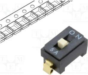 NIDEC COPAL ELECTRONICS Switch: DIP-SWITCH; Poles