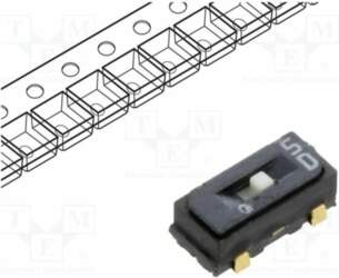 NIDEC COPAL ELECTRONICS Switch: slide; Pos: