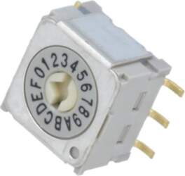 NKK SWITCHES Encoding switch; HEX/BCD; Pos: