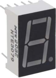 NTE ELECTRONICS Display: LED; 7-segment; 14
