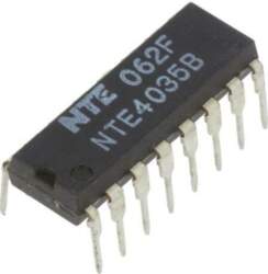 NTE ELECTRONICS IC: digital; 4bit,shift