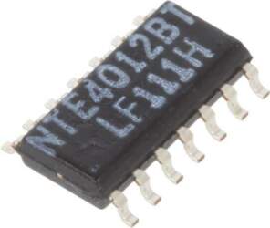NTE ELECTRONICS IC: digital; NAND; Ch: