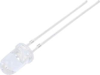 NTE ELECTRONICS IR transmitter; 5mm; transparent