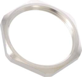 Nut; M40; brass; Thk: 4.5mm