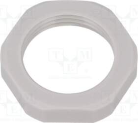 Nut; PG13,5; polyamide; Thk: 6mm