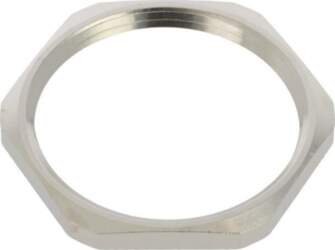Nut; PG29; brass; Thk: 4mm; Spanner: