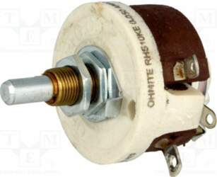 OHMITE Potentiometer: shaft; 10kΩ; single turn