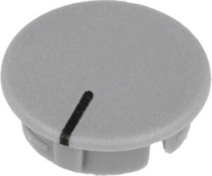 OKW Cap; ABS; grey; push-in; Pointer: