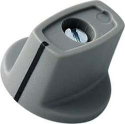 OKW Knob; with pointer; ABS; Øshaft: