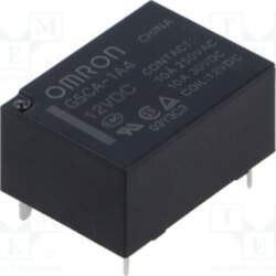 OMRON Electronic Components Relay: electromagnetic; Ucoil: