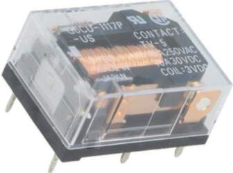 OMRON Electronic Components Relay: electromagnetic; Ucoil: