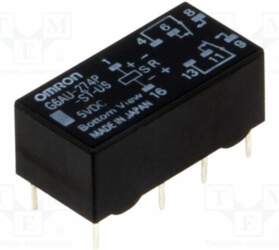 OMRON Electronic Components Relay: electromagnetic; Ucoil: