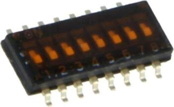 OMRON Electronic Components Switch: DIP-SWITCH; Poles