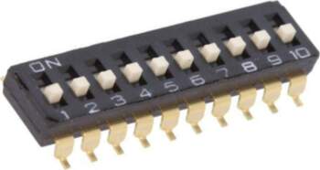 OMRON Electronic Components Switch: DIP-SWITCH; Poles