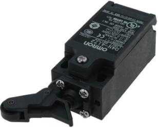 OMRON Limit switch; angled lever with