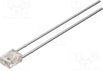 OPTOSUPPLY LED; orange; rectangular; 2x3x4mm; 450mcd
