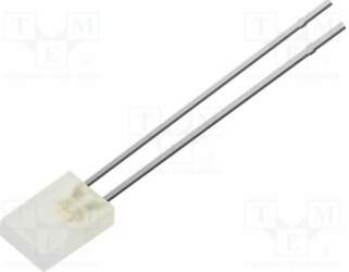 OPTOSUPPLY LED; red,blue; rectangular; 2x5x7mm