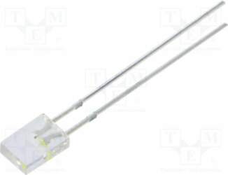 OPTOSUPPLY LED; white warm,red; rectangular