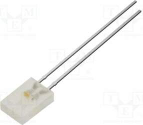 OPTOSUPPLY LED; white warm,red; rectangular