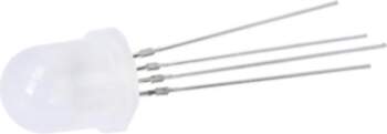 OPTOSUPPLY Programmable LED; RGB; 8mm; 30°