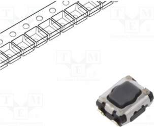 PANASONIC Microswitch TACT; SPST; Pos: 2