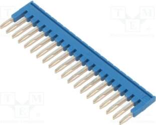 PHOENIX CONTACT Comb bridge; blue; terminals: