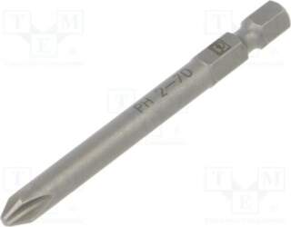 PHOENIX CONTACT Screwdriver bit; Phillips; PH2