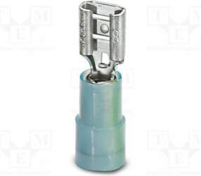 PHOENIX CONTACT Tip: flat; blue; Type: