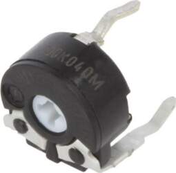 PIHER Potentiometer: mounting; 100kΩ; single turn